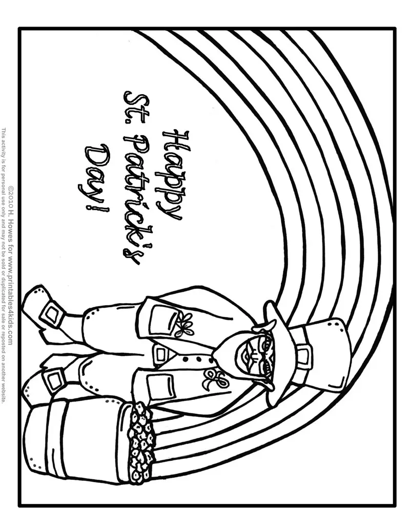 fados austin st patricks day coloring pages - photo #9